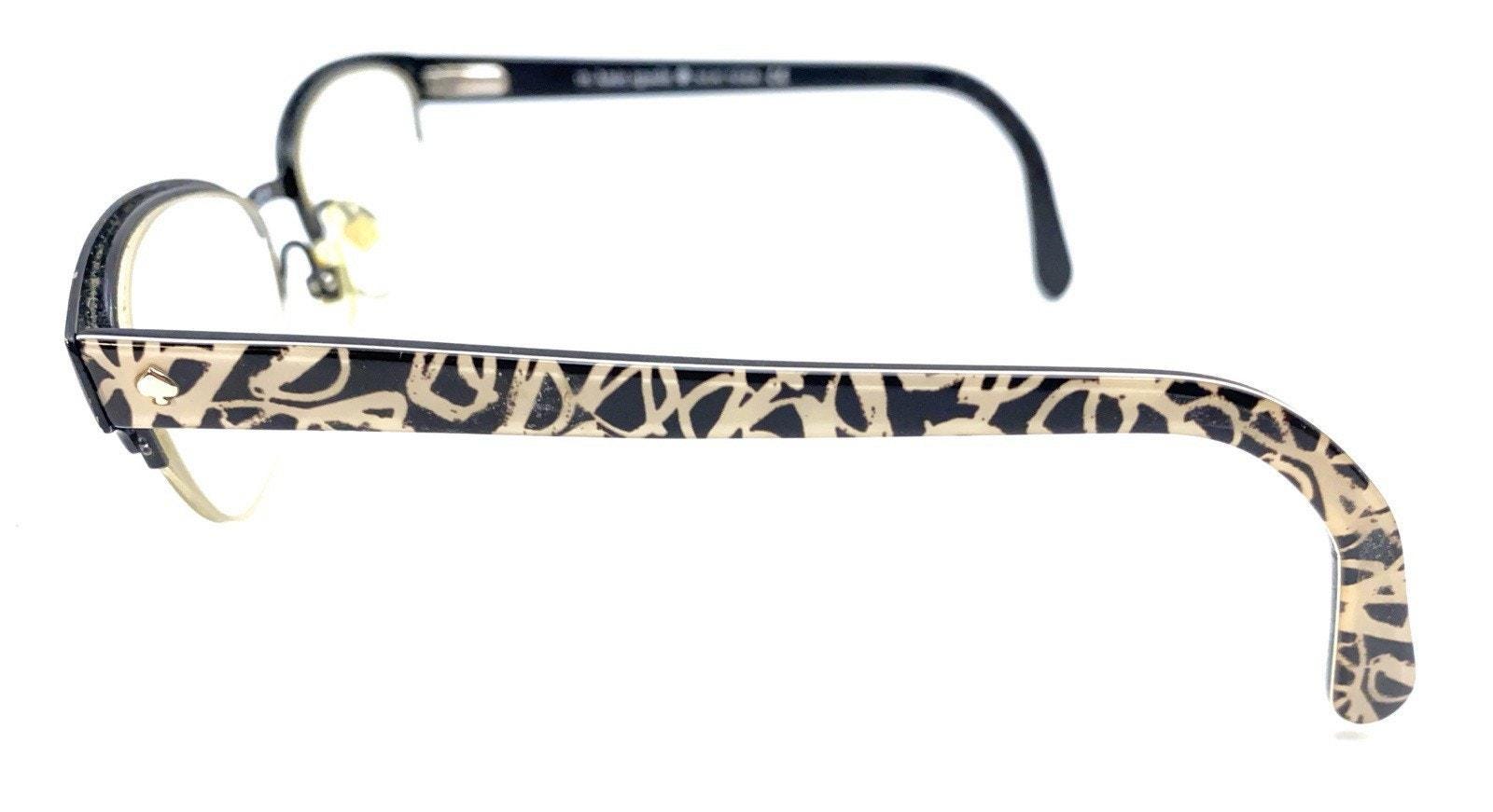 Kate Spade Shayla 0W33 Black Half Rim Cat Eye Eyeglasses  display picture 1