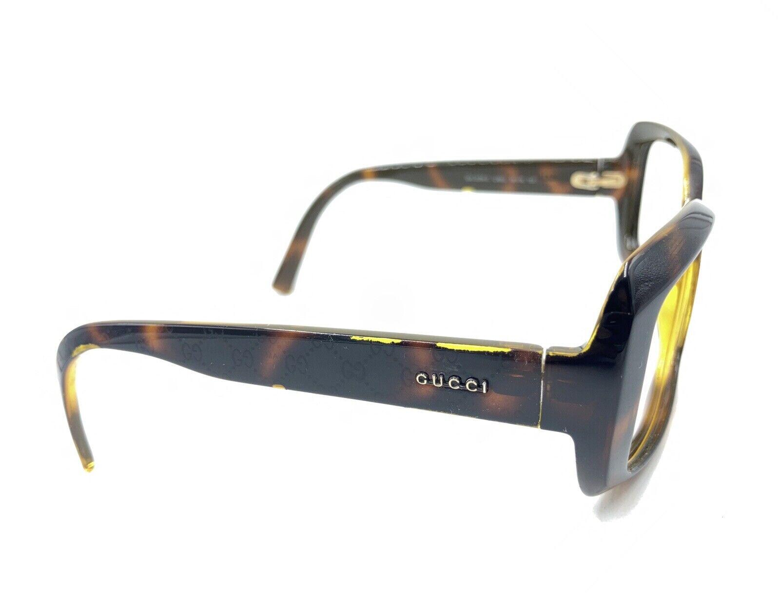 Gucci GG3206/S VTG Guccissima LG Tortoise Rectangle Sunglasses 56-16 130 Italy 46-008660_f.jpg main image 4