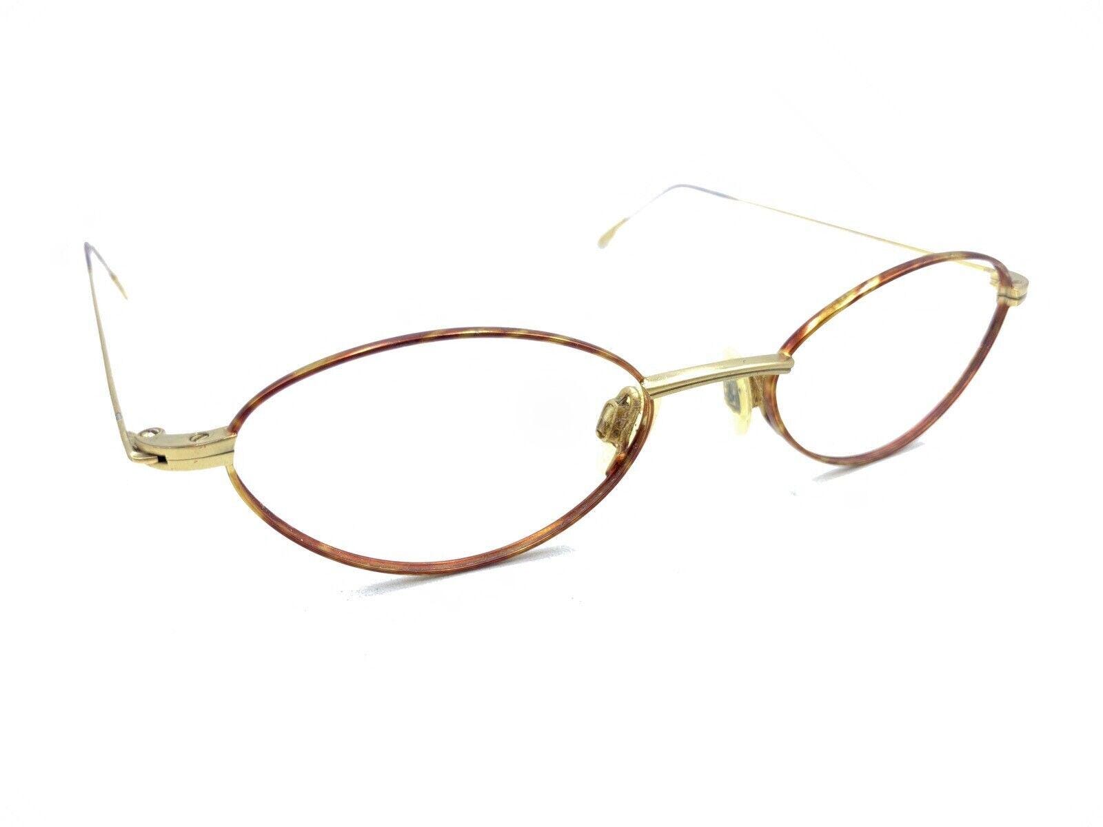 Altair Celebrity 17 Gold Tortoise Brown Oval Eyeglasses  display picture 1