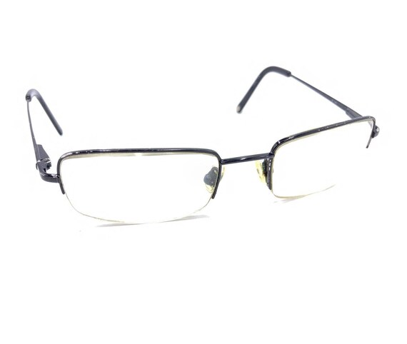Coach Astor 101 Black Metal Half Rim Eyeglasses F… - image 1