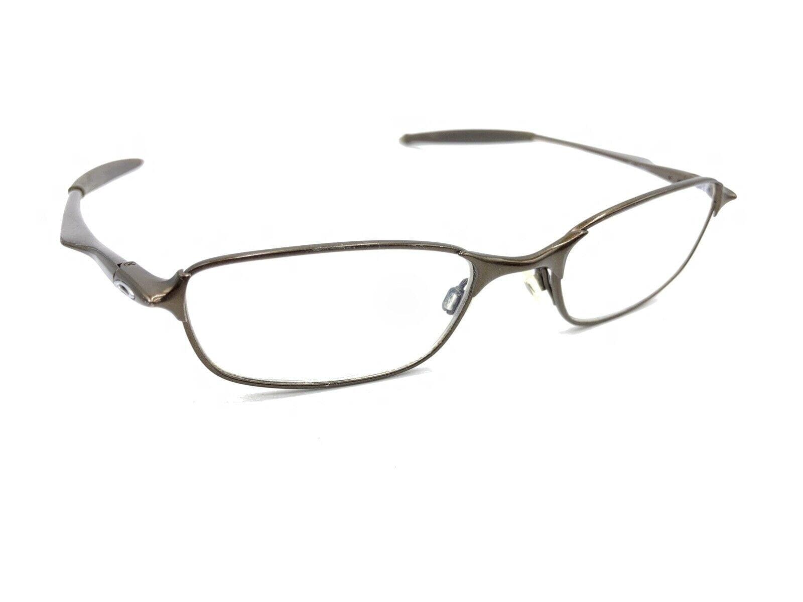 Oakley Chop Top 4.0 Ti Brown Rectangle Eyeglasses Frames 51-19 138