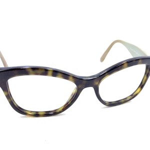 Prada VPR 29R 2AU-1O1 Tortoise Brown Green Eyeglasses Frames 52-17