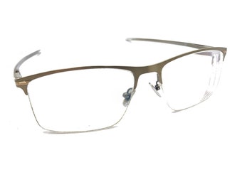 Oakley Tie Bar 0.5 OX5140-0456 Montures de lunettes demi-cerclées étain 56-16 135