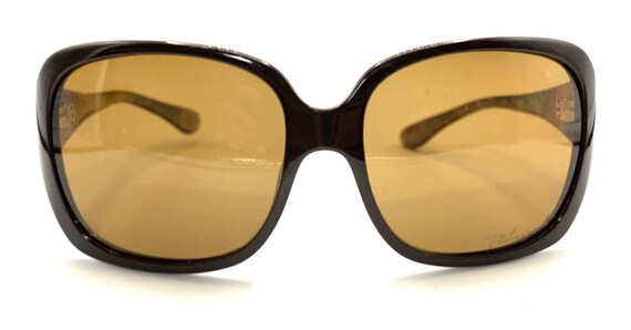 Oakley Unfaithful OO2029-05 Brown Oversized Wrap Sunglasses  display picture 1