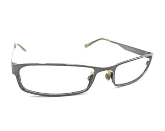 Gucci GG 1865/U NIZ Gunmetal Gray Eyeglasses Frames 53-17 140 Italy Designer