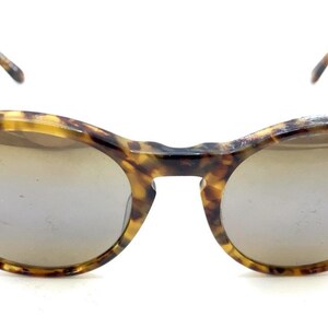 Maui Jim MJ 182 Tortoise Brown Round Sunglasses Brown Lens Japan Designer Unisex image 3