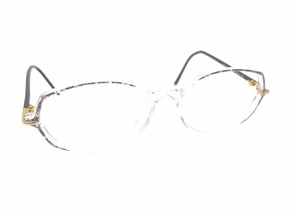 Silhouette SPX M 1899 /25 C 6058 Clear Black Gold Eyeglasses 