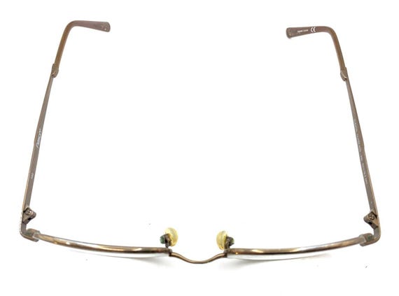 Flexon Clark 600 210 Copper Rectangle Eyeglasses … - image 4