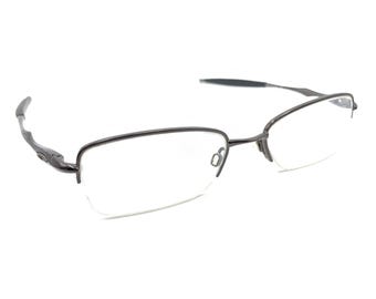 Oakley Sculpt 2.0 Pewter Metal Half Rim Eyeglasses Frames 50-18 139 Men Women
