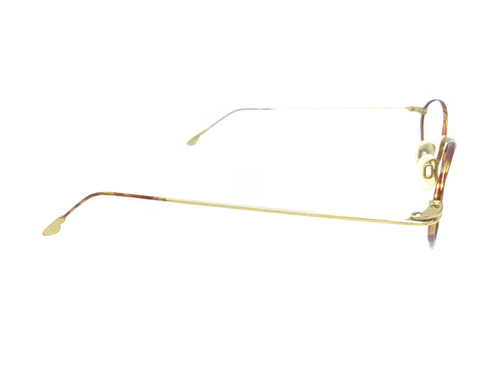 Altair Celebrity 17 Gold Tortoise Brown Oval Eyeglasses 