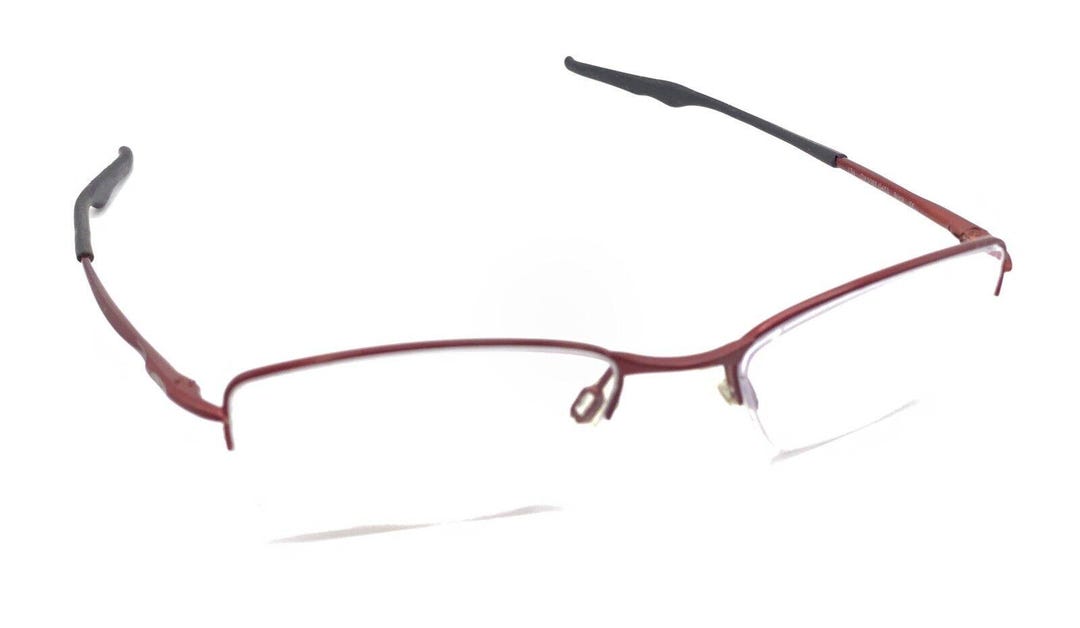 Oakley Wingback OX5089-0453 Titanium Red Half Rim Eyeglasses