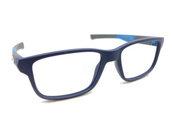 Oakley Field Day OY8007-0743 Universal Blue Gray Eyeglasses Frames 48-14 128