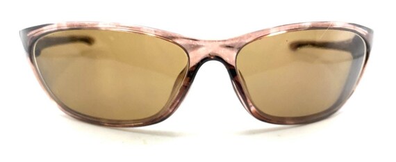 Adidas A271 00 6057 Clear Brown Oval Sunglasses Frames Austria Men