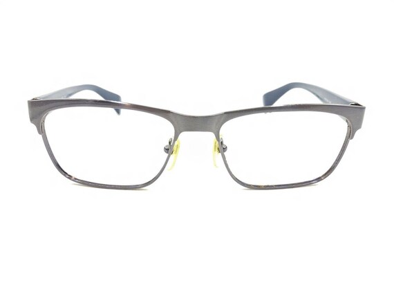 Prada VPR QFM-1O1 Gunmetal Gray Blue Eyeglasses F… - image 6