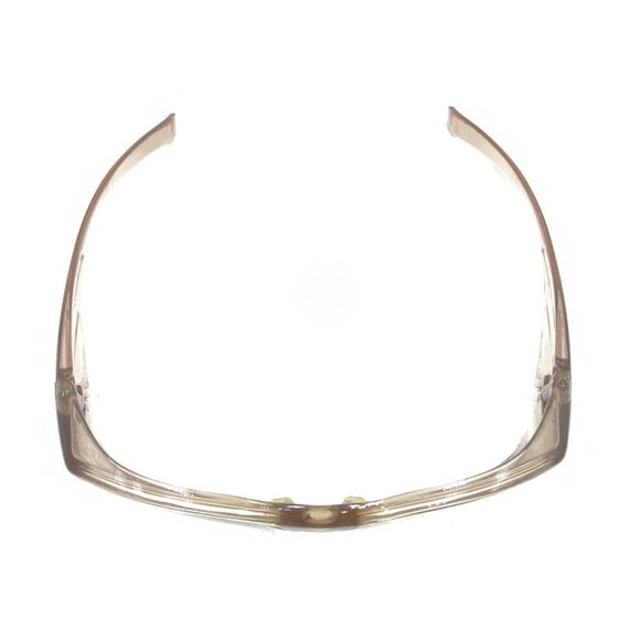 OnGuard OG160 Translucent Brown Shield Wrap Safety Eyeglasses Frames 60-15 131 View 3
