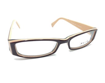 Iconik Eyeglasses Frames Dan C02 Brown Square Full Rim 52-16-143‎ H17745 Iconik Eyeglasses Frames Dan C02 Brown Square Full Rim 52-16  main image 2