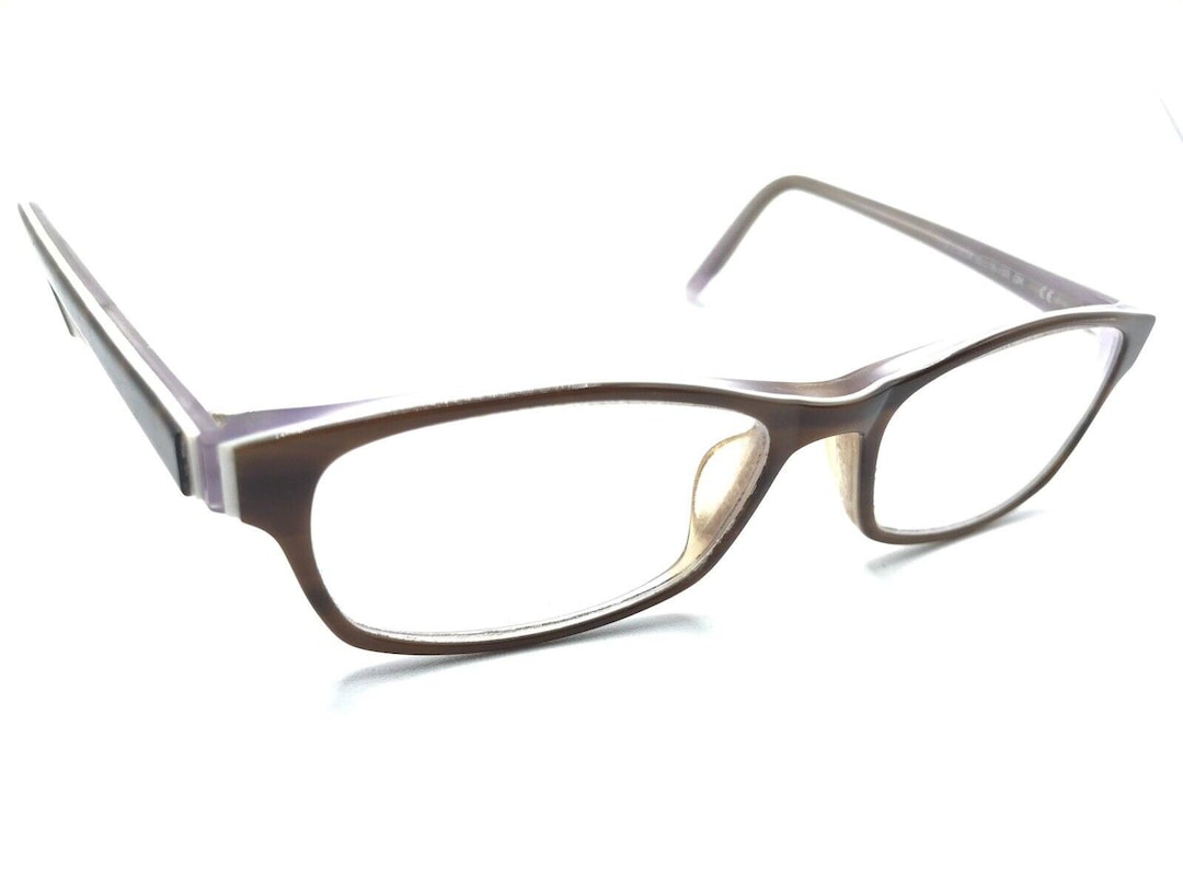 Prodesign Denmark 1700 Purple Brown Eyeglasses Frames 50-16
