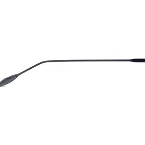 Óculos de sol grandes sem aro Maui Jim Black Metal, lentes cinza, designer masculino e feminino imagem 10