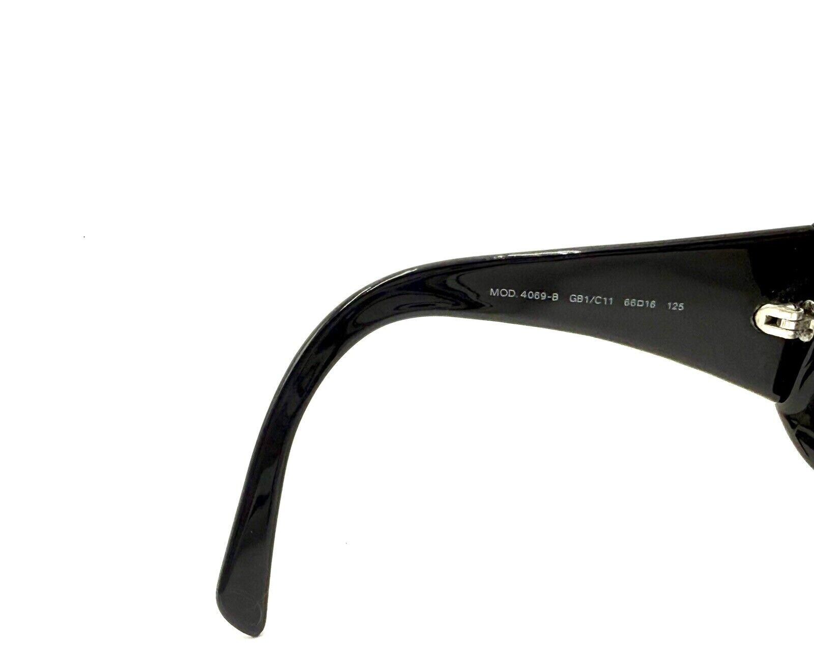 Versace MOD 4069-B Black Square Sunglasses Frames 66-16 125  display picture 3