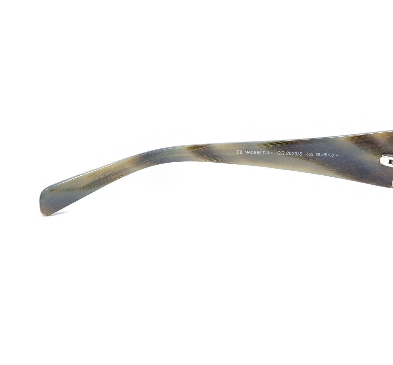 Gucci GG2523/S No Lenses Large Tortoise Sunglasses Frame  56-15 130  READ Gucci GG 2523/S 5U2 Tortoise Brown Sunglasses Frames 56-15  main image 4