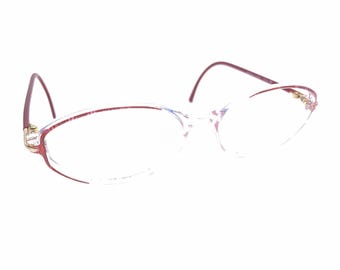 Safilo 9005/s Eyeglasses Sunglasses Frames Red Gold Vintage  display picture 3