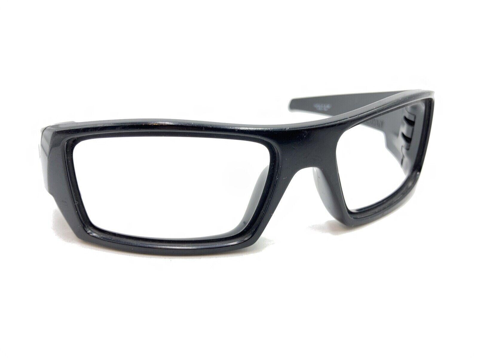 Oakley Gascan 03-473 Black Large Wrap Sunglasses Frames 60-15 128