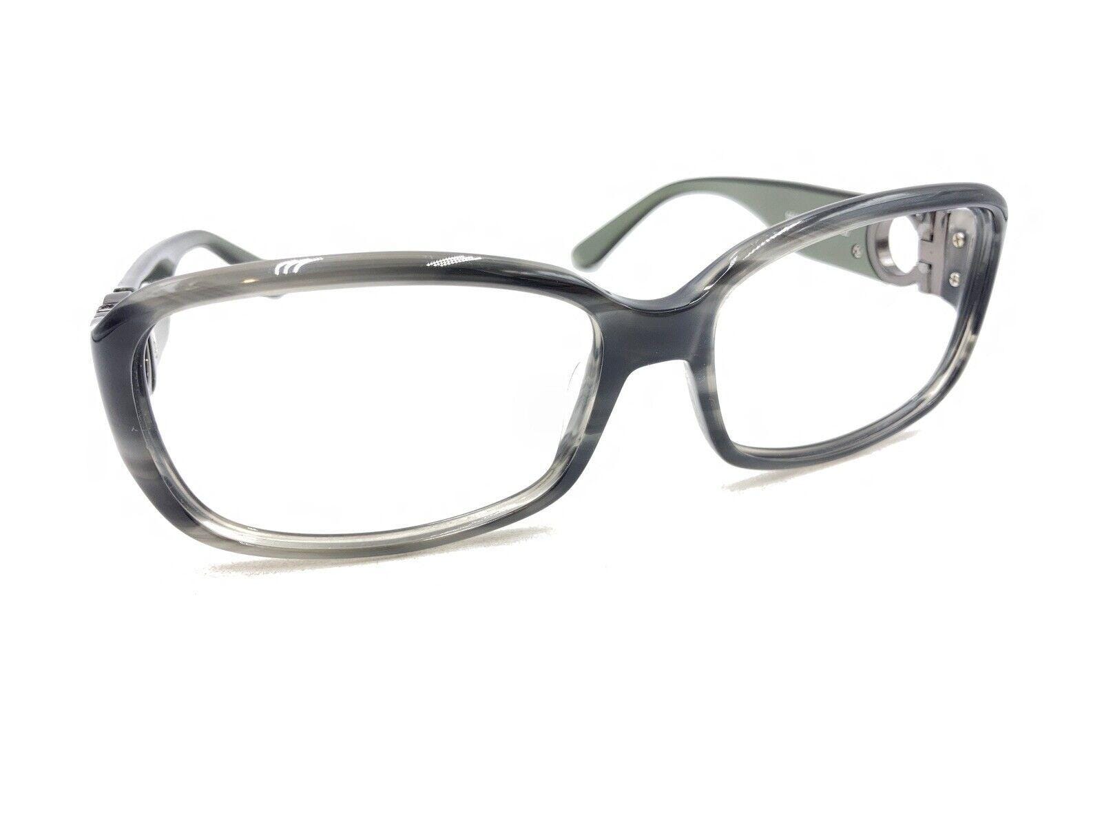 Salvatore Ferragamo SF608S 003 Striped Gray Sunglasses  display picture 2