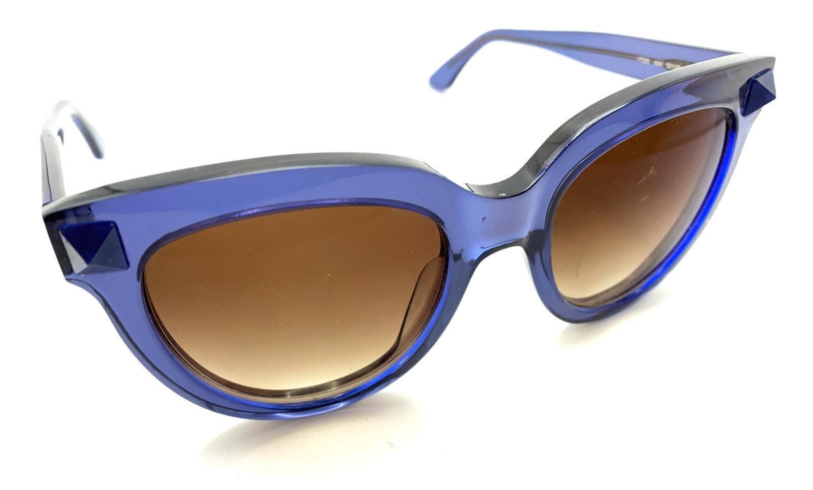 ヴァレンティノVALENTINO サングラス オーバルレンズ Vロゴ ブルー系 VALENTINO GARAVANI EYEWEAR ヴァレンティノ・アイウェア Vロゴ