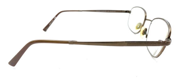 Flexon Clark 600 210 Copper Rectangle Eyeglasses … - image 5