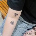 All Time Low Temporary Tattoos ATL Inspired Concert Stickers Decals product logo
