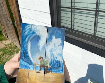 Percy Jackson and The Olympians Fore Edge Painting