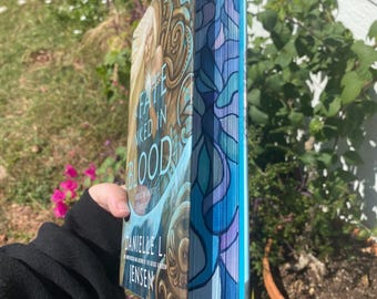 A Fate Inked In Blood Fore Edge Painting