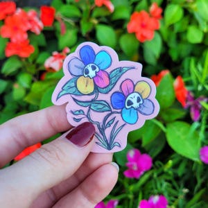 Adesivo Fiori della Morte