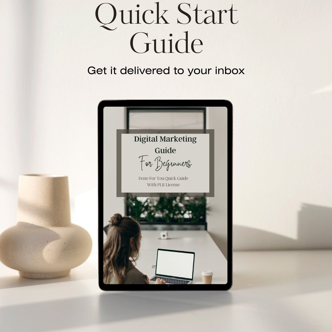 Digital Marketing Starter Guide for Beginners, Passive Income Ideas ...