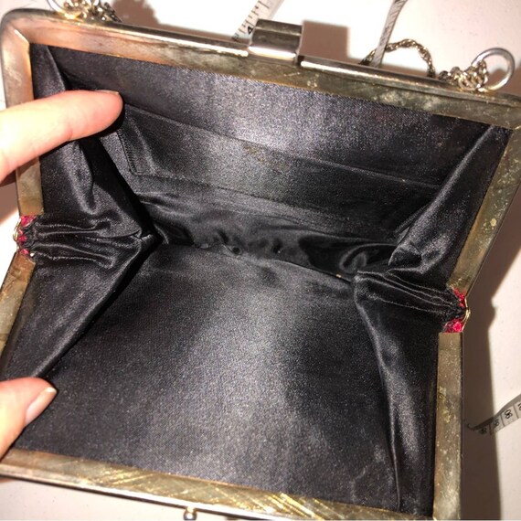 Vintage HL USA Velvet Mini Purse - image 10