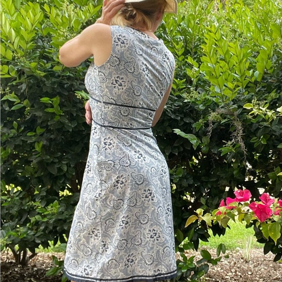 Vintage Y2K Polo Ralph Lauren paisley midi dress - image 3