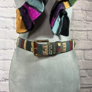 Vintage Tapestry Belt - Etsy display picture 1