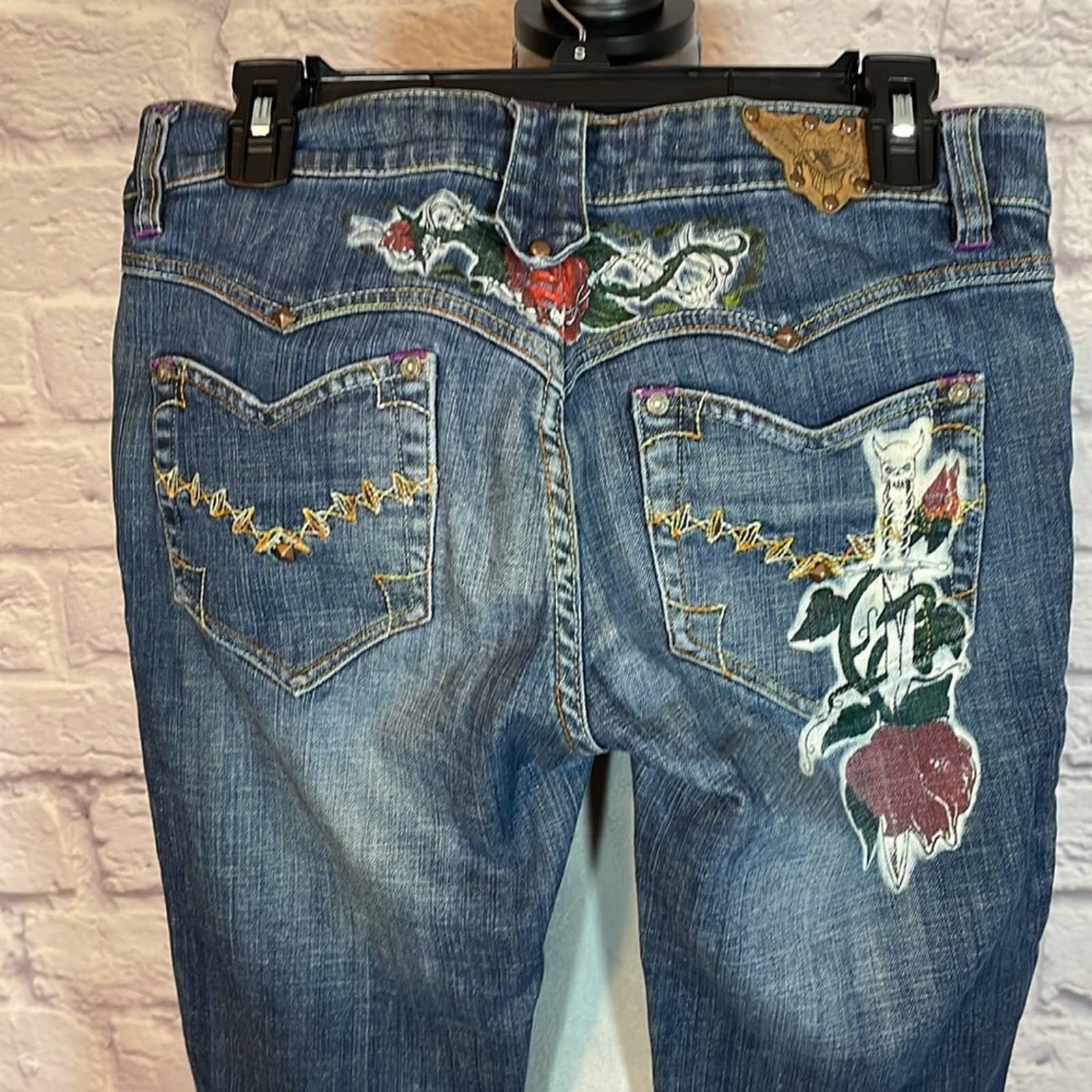Vintage Inkslingers Y2K Low Waisted Denim Jeans - Etsy