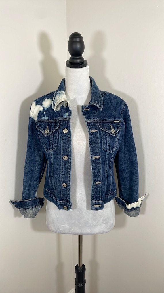 Vintage 1990's Stephen Hardy Bleached, Distressed… - image 1