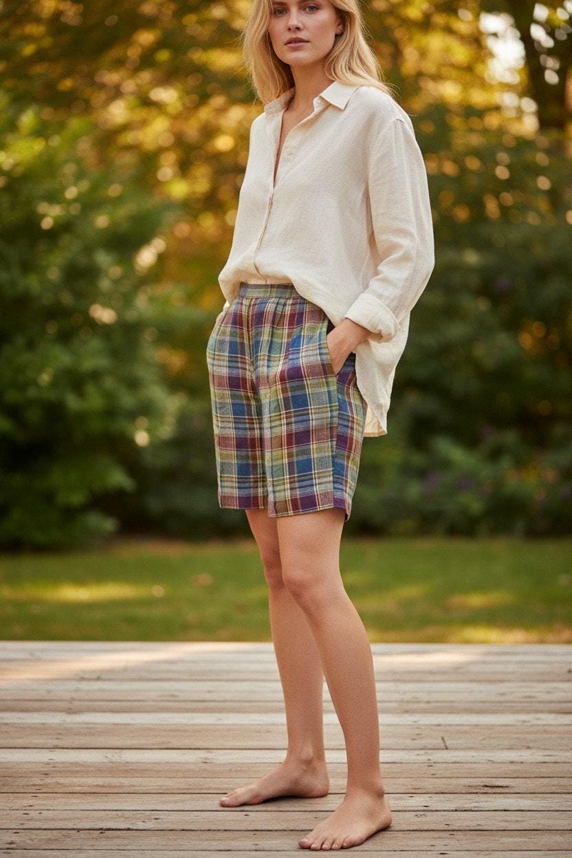 Vintage 90's Banana Republic Bermuda Shorts - Etsy