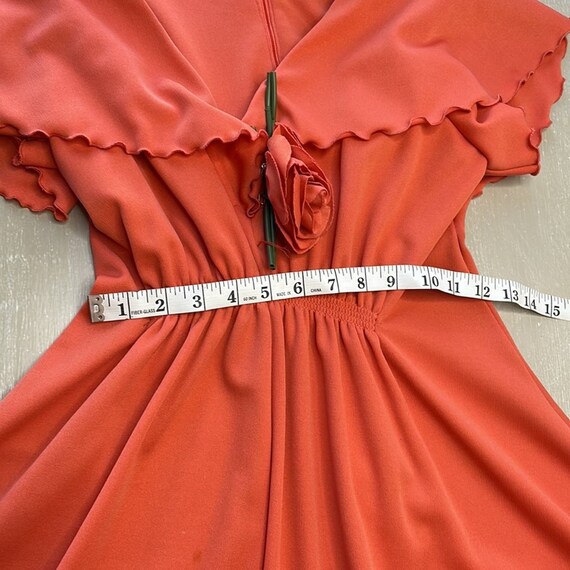 Vintage 70’s evening gown/ bridesmaid gown/ festi… - image 6