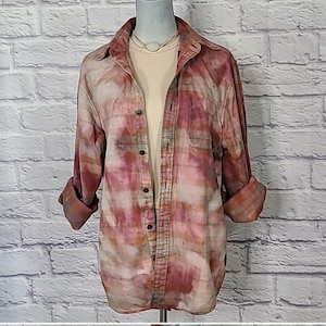 Reworked/Upcycled Flannel Shirt