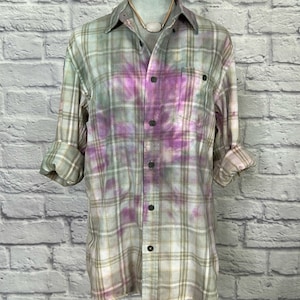 Reworked/Upcycled Flannel Shirt