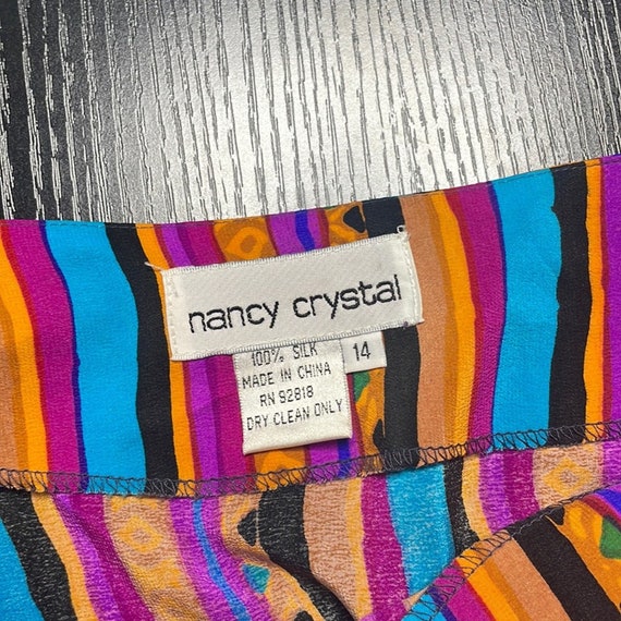 Vintage Nancy Crystal bohemian African-inspired s… - image 4