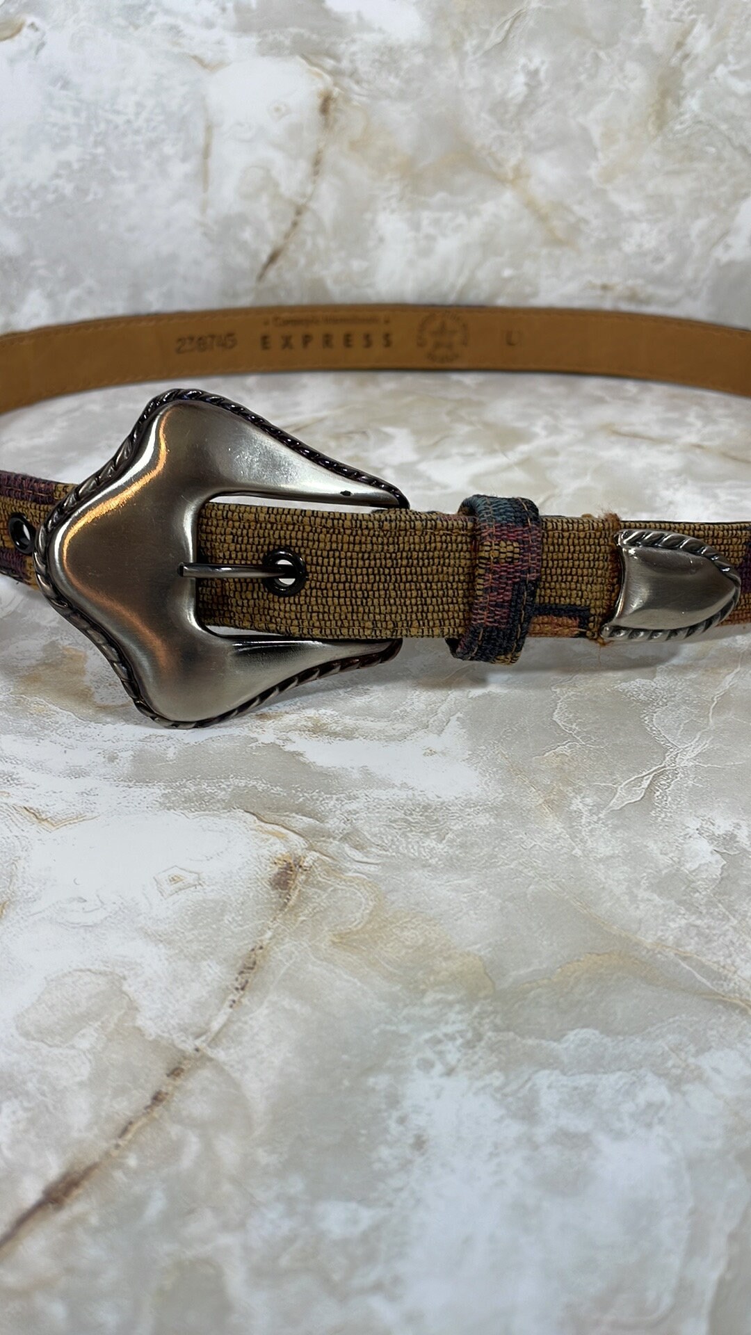 Vintage Express Campagnie Internationale Western Belt - Etsy display picture 1