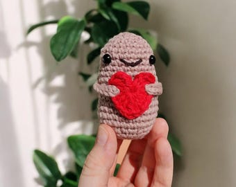 Love Potato | Valentine's, Anniversary gift | Amigurumi Stuffed Animal