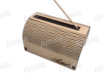 Mini Wooden Toothpick Dispenser Plywood v2.0