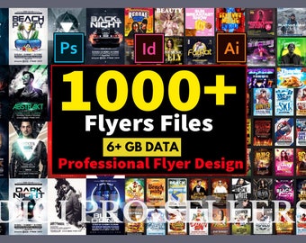 1000 Flyer Templates Bundle, editable templates, Flyer Templates, Business Flyer, Flyer Design, Flyer Bundle, for sale flyer, Editable Flyer