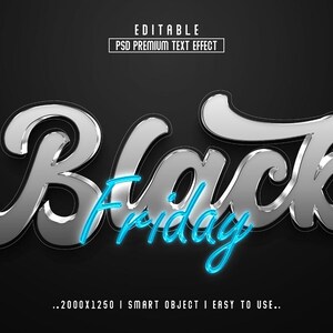 Efekt metalicznego tekstu 3D | Edytowalny pakiet Photoshop PSD | Efekt czcionki warstwowej obiektu inteligentnego | Projekt typografii 3D w wysokiej rozdzielczości, tekst 3D zdjęcie 4