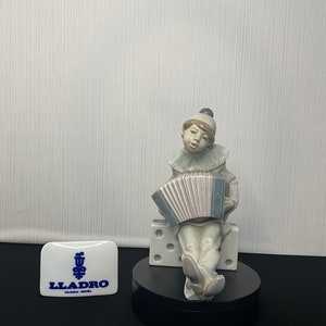 Lladro &quot;Boy with Concertina&quot; #1179